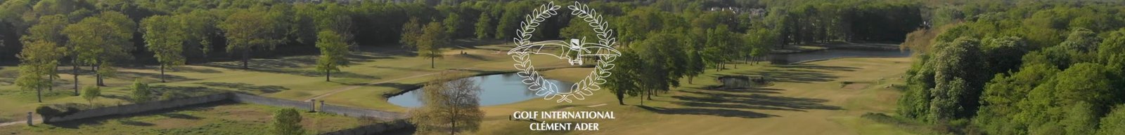 Golf International Clément Ader, vue aérienne du parcours